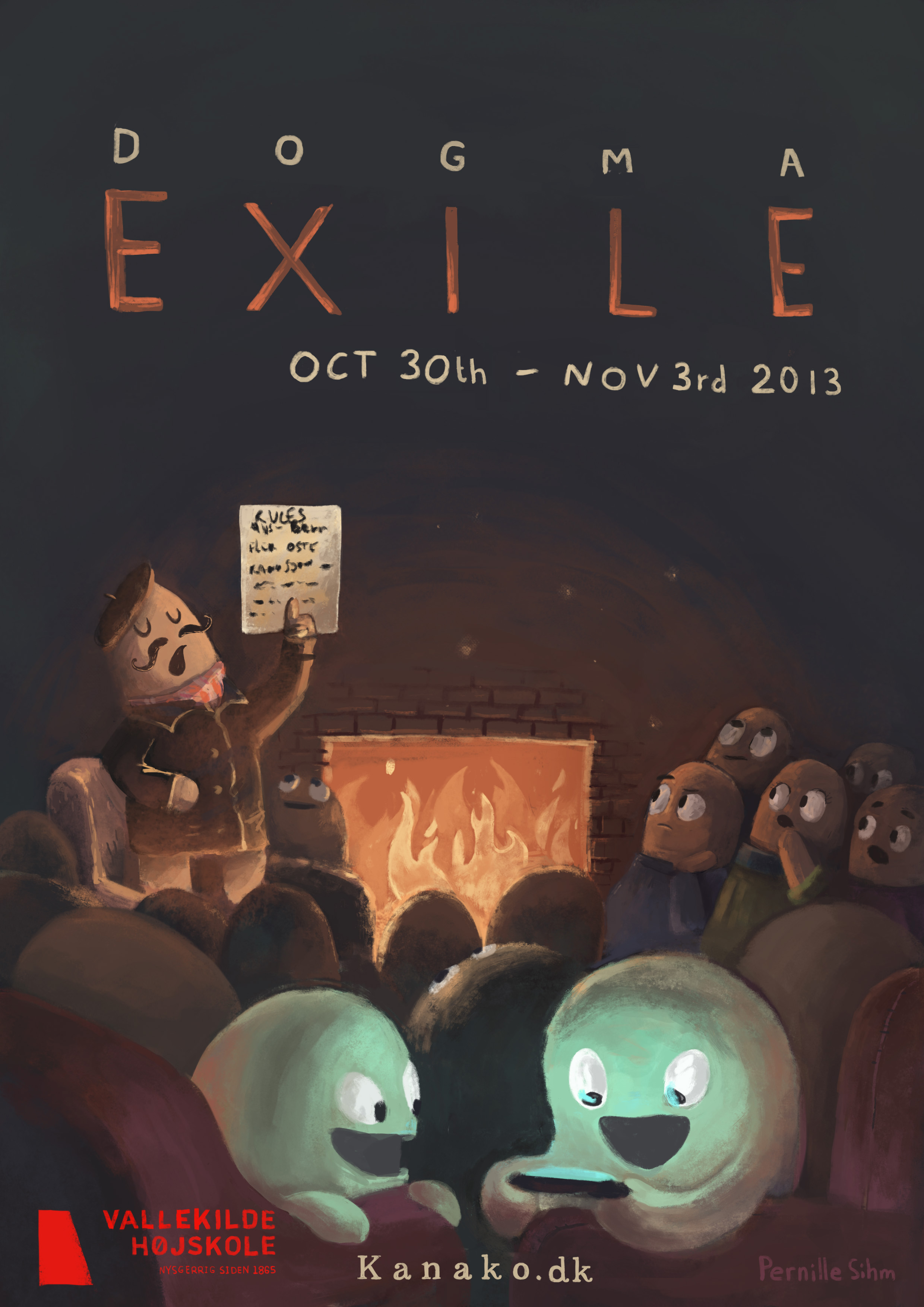 2013 autumn poster by Pernille Sihm